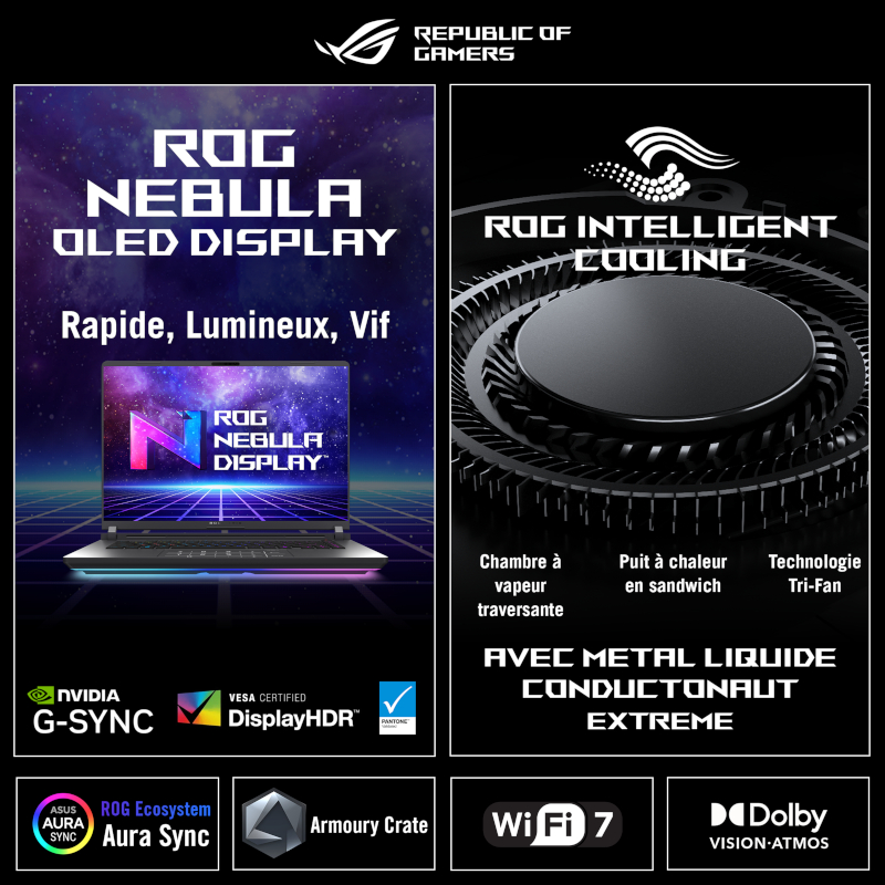 PC portable ASUS ROG Zephyrus Duo 16 GX651AX-DR1W