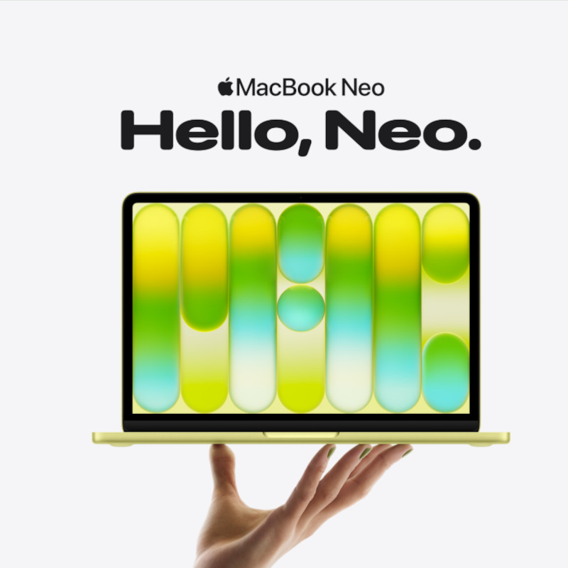 MacBook Neo décliné en quatre couleurs aluminium