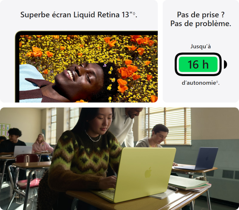 Utilisation multitâche et IA sur le MacBook Neo