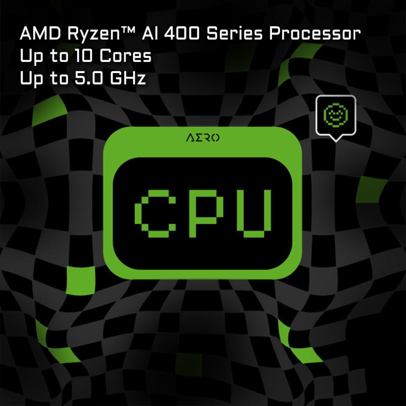 Performances Ryzen AI et GeForce RTX 5070 du GIGABYTE AERO X16