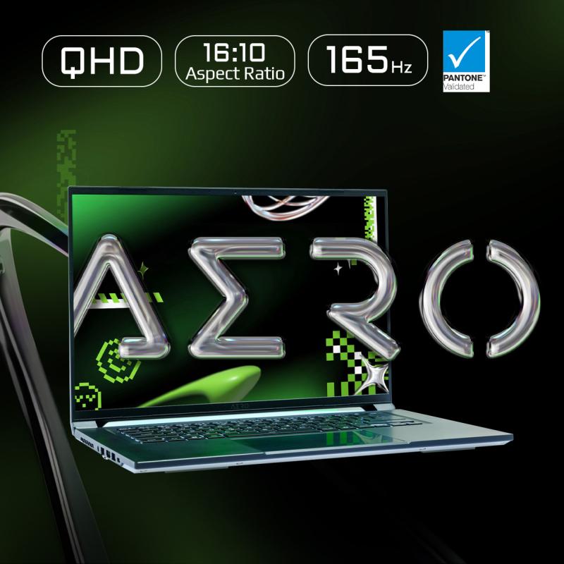 Écran WQXGA 165 Hz du GIGABYTE AERO X16