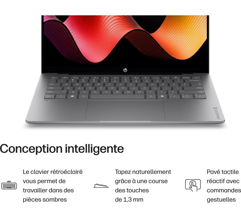 Ordinateur portable HP OmniBook 5 avec processeur AMD Ryzen AI