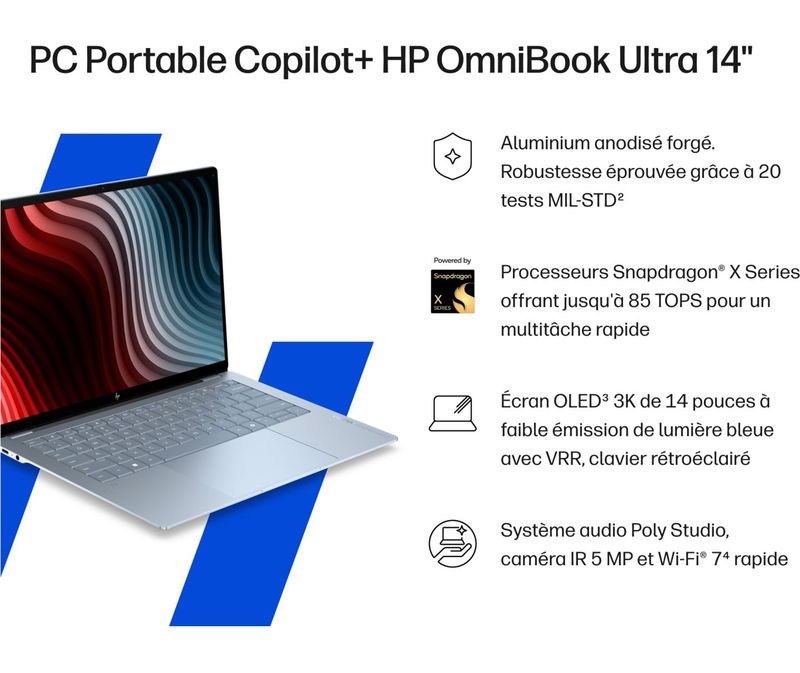 HP OmniBook Ultra Next Gen AI 14-kg0005nf Copilot Plus PC
