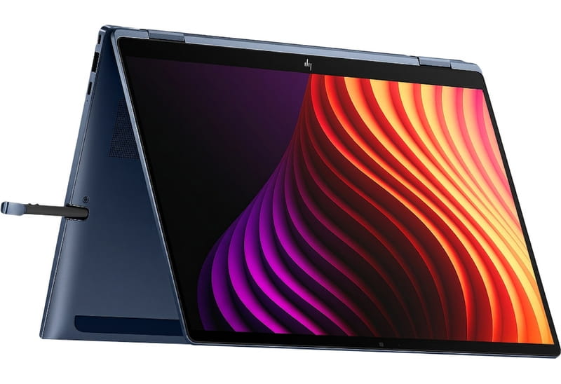 HP EliteBook X Flip G2i 14 AI PC en mode tente