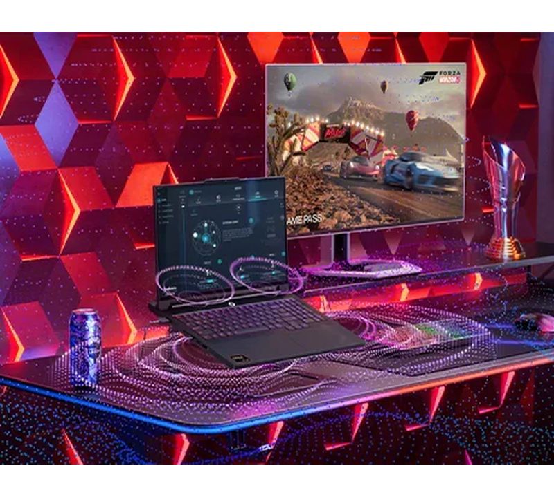 Portable Lenovo Legion Pro 7 Gen 10 ouvert