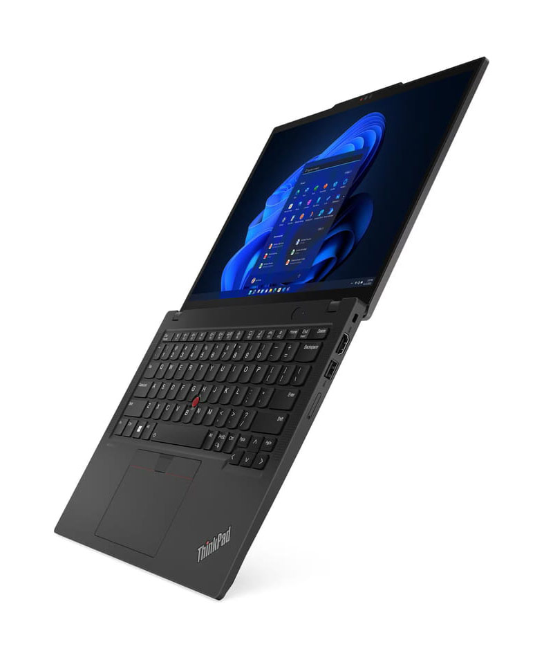 Vue du châssis compact du Lenovo ThinkPad X13 Gen 4