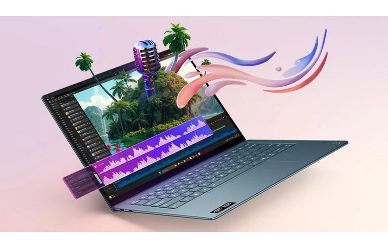 Écran OLED 2.8K du Lenovo Yoga Slim 7