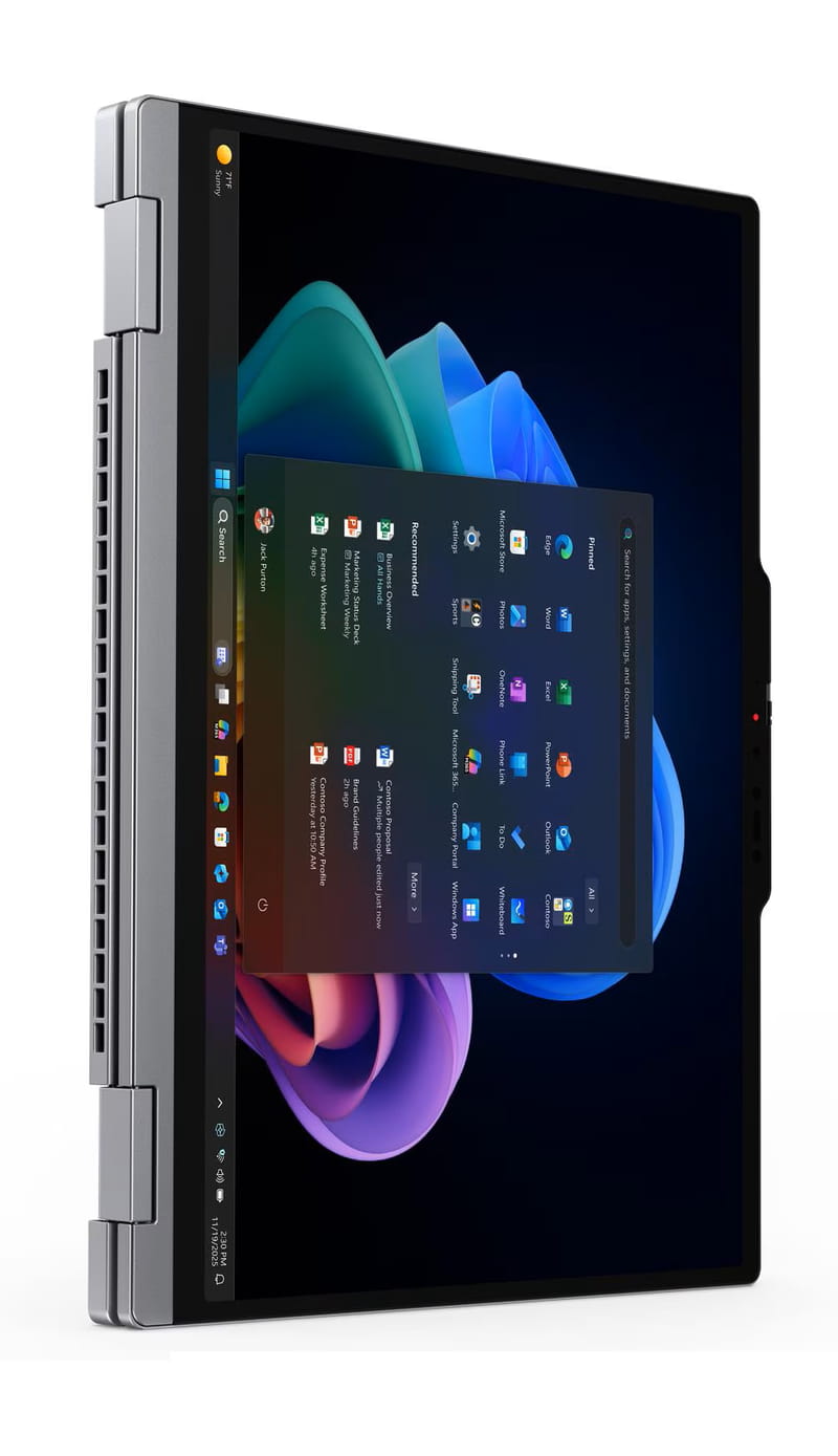Lenovo ThinkPad X1 2-en-1 Gen 11 en mode convertible