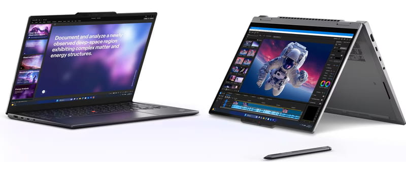 Connectique du Lenovo ThinkPad X1 2-en-1 Gen 11 Aura Edition