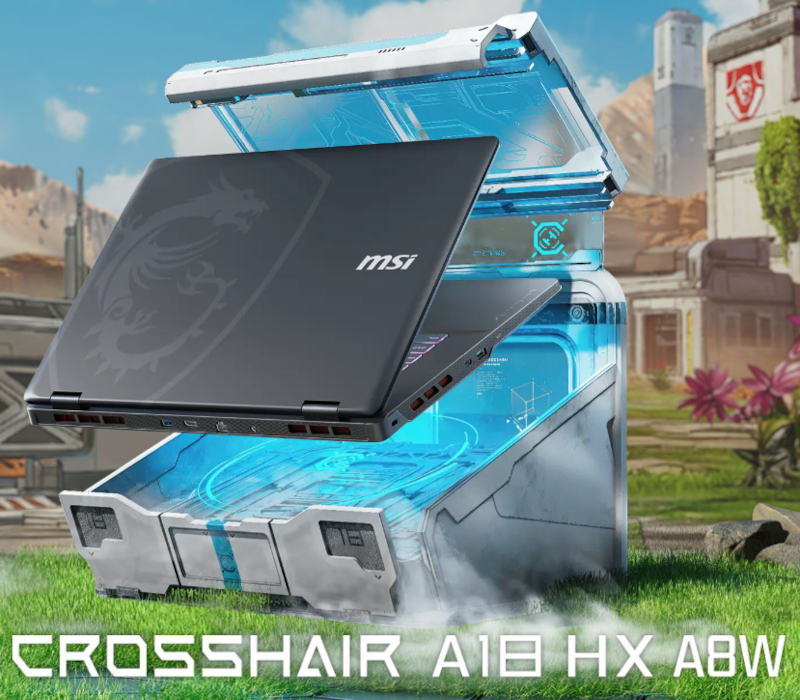 PC portable gaming MSI Crosshair A18 HX A8WFKG-044FR