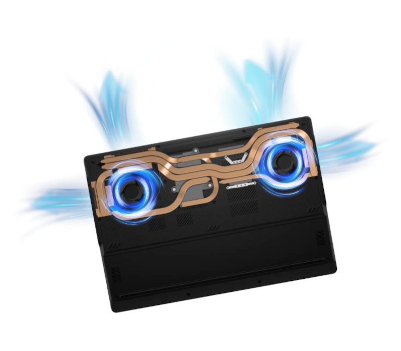 Refroidissement Cooler Boost 5 du MSI Crosshair A18 HX