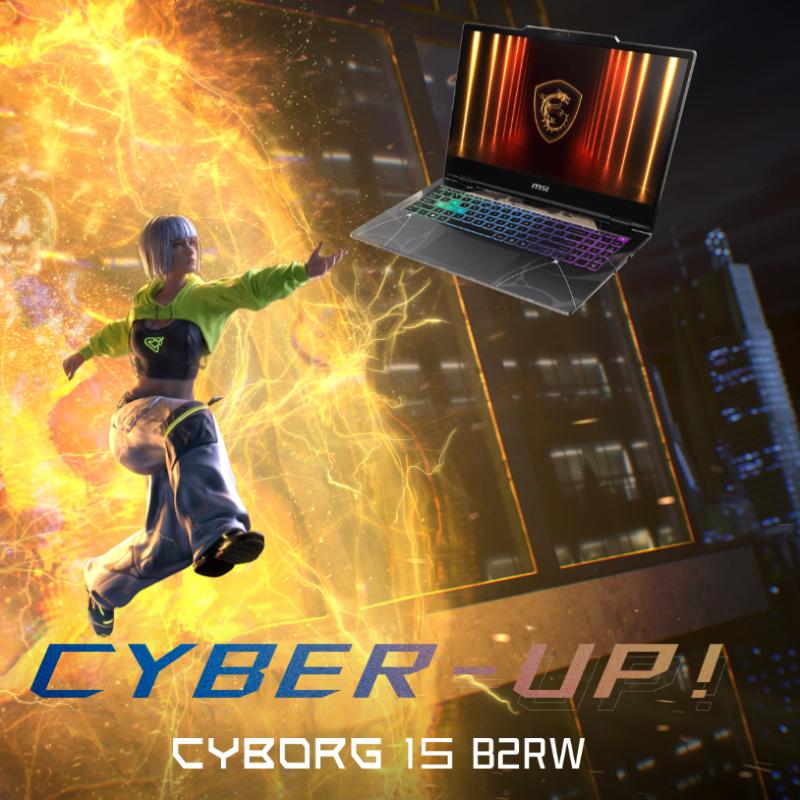 PC portable gamer MSI Cyborg 15 B2RWFKG-1268FRY