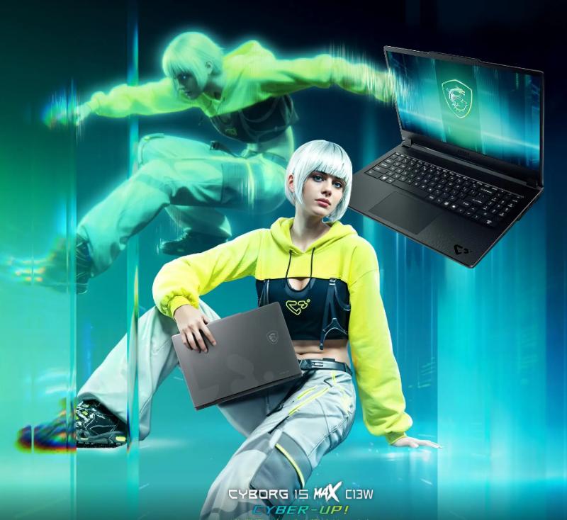 PC portable gamer MSI Cyborg 15 Max C13WG-1012FRYNN