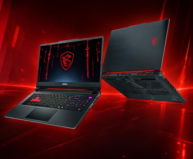 Écran Full HD 144 Hz du MSI Katana 15 HX Dragon Station