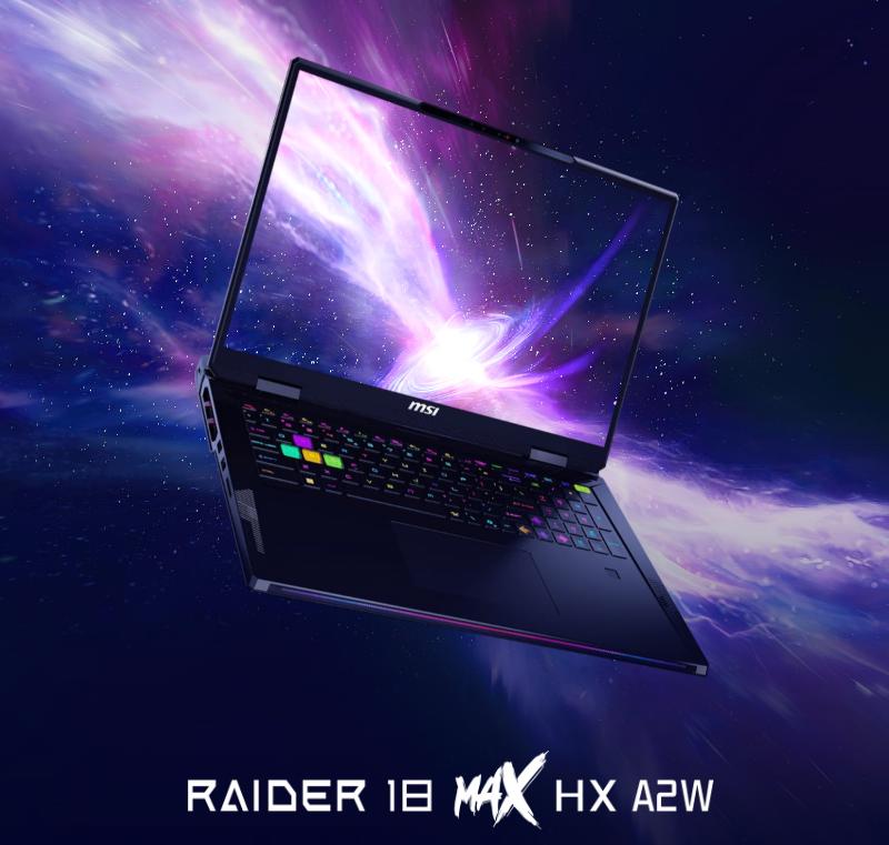PC portable gamer MSI Raider 18 Max HX A2WI-1438FRY