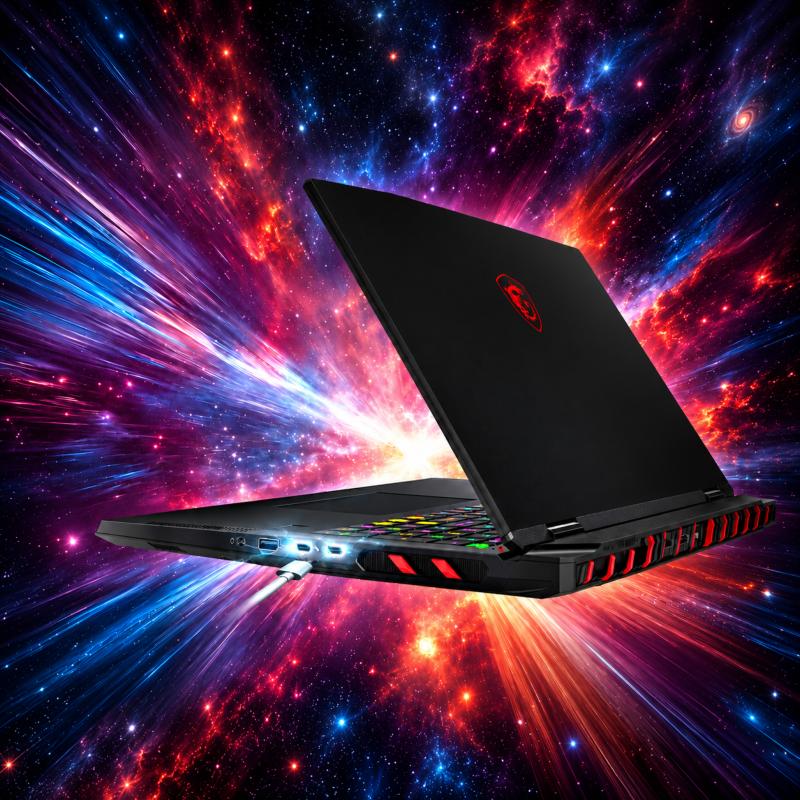 Système de refroidissement du PC portable gamer MSI Raider A18 HX