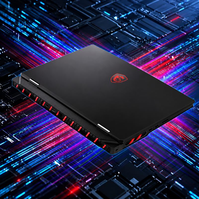 Clavier SteelSeries RGB et rétroéclairage Mystic Light du MSI Raider A18 HX
