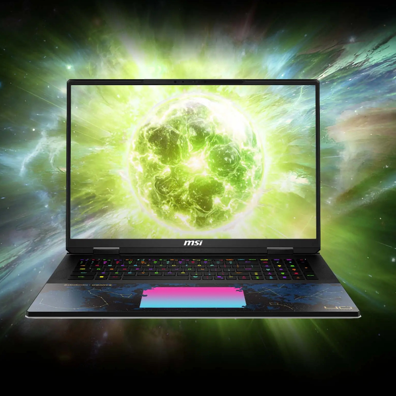 Écran Mini LED Ultra HD Plus 240 Hz MSI Titan 18 HX Dragon Edition