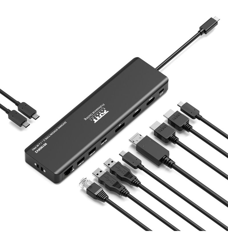 Station d'accueil USB-C PORT Connect vue globale