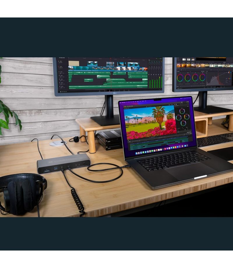 Station d'accueil Sonnet Echo 11 Thunderbolt 4 Dock connectique complète