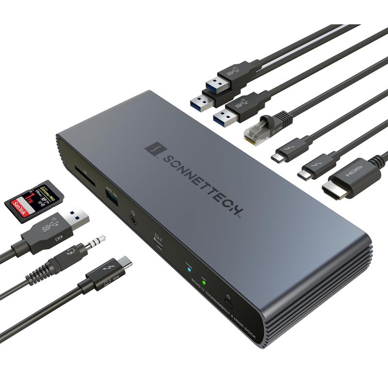 Station d'accueil Thunderbolt 4 Sonnet Echo 11 HDMI Dock