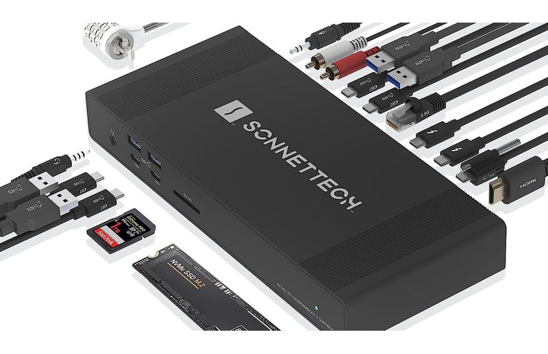 Connectique Thunderbolt 4 Sonnet Echo 20