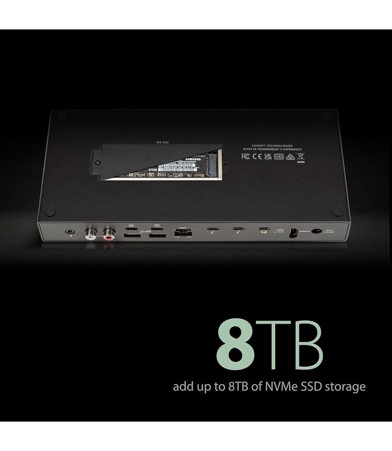 Stockage SSD NVMe intégré Sonnet Echo 20