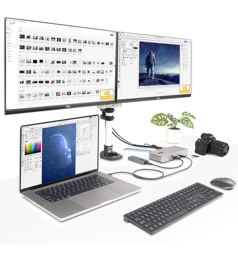 Station d'accueil Thunderbolt 4 StarTech.com multi-écrans