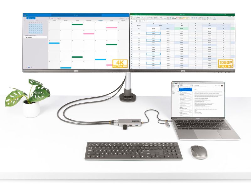 Adaptateur multiport StarTech 167B avec double HDMI