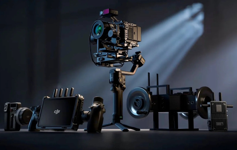 DJI RS 4 Pro écran OLED