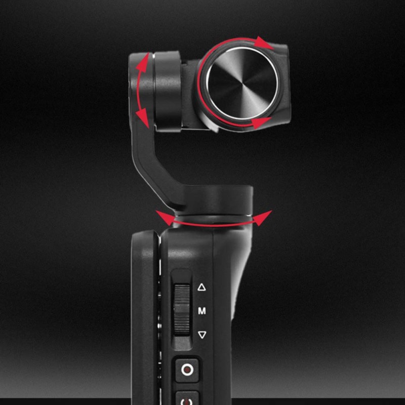 Stabilisation 3 axes AgfaPhoto Realimove MC3X