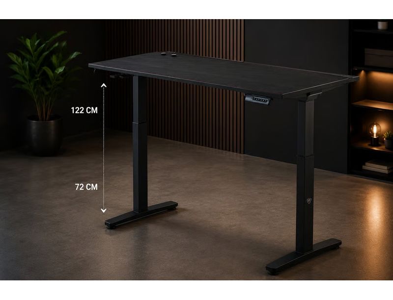 Réglage électrique du bureau REKT RGo Touch Desk 140 EVO Noir