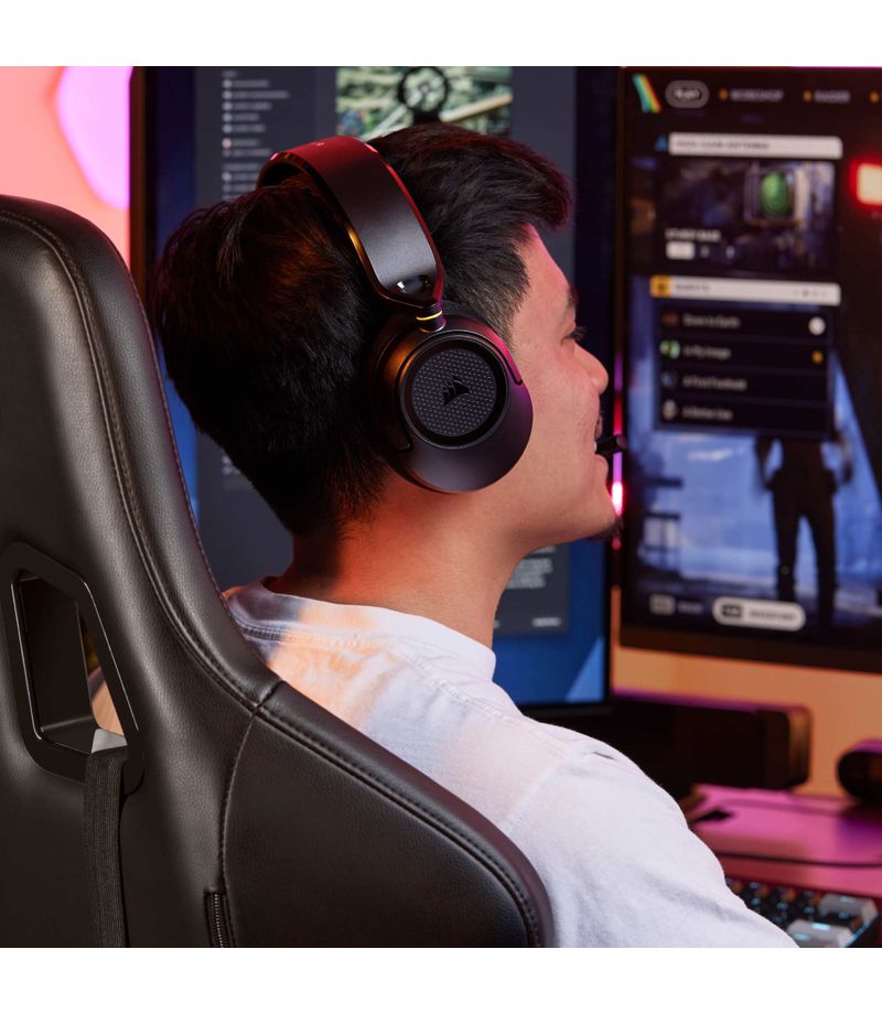 Connectivité sans fil du casque Corsair HS35 Wireless v3