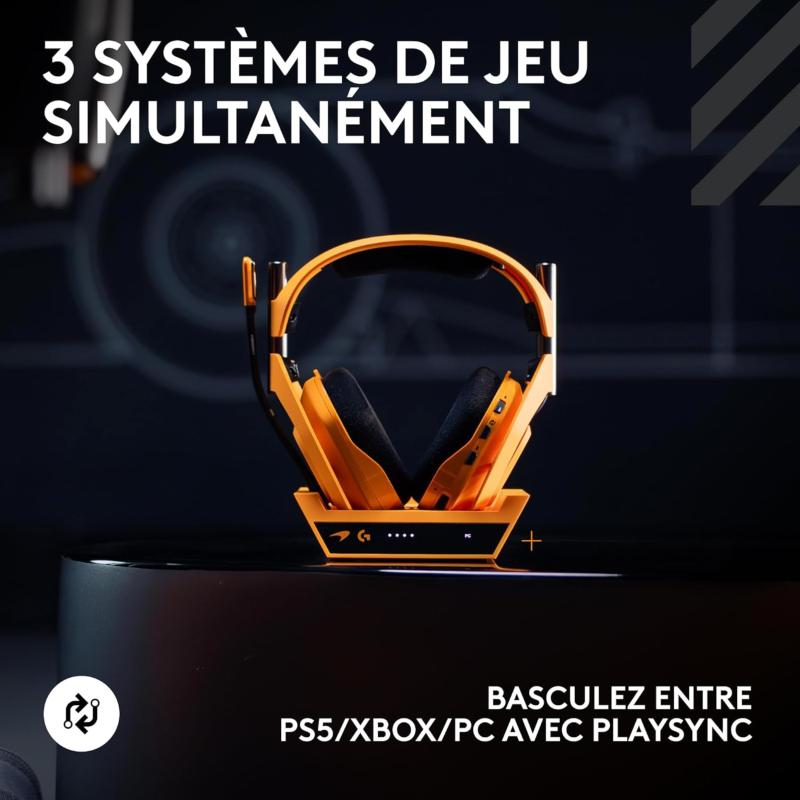 Technologie PLAYSYNC du Logitech G A50 X