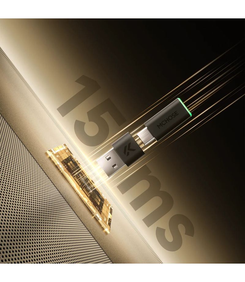 Connectivité sans fil du casque gaming MCHOSE