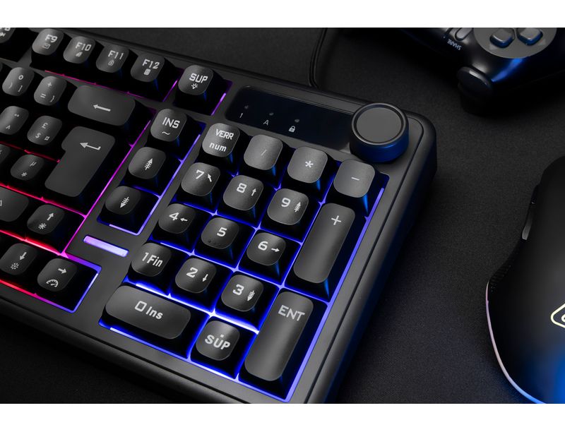 Vue du clavier compact The G-Lab Keyz Caesium EX