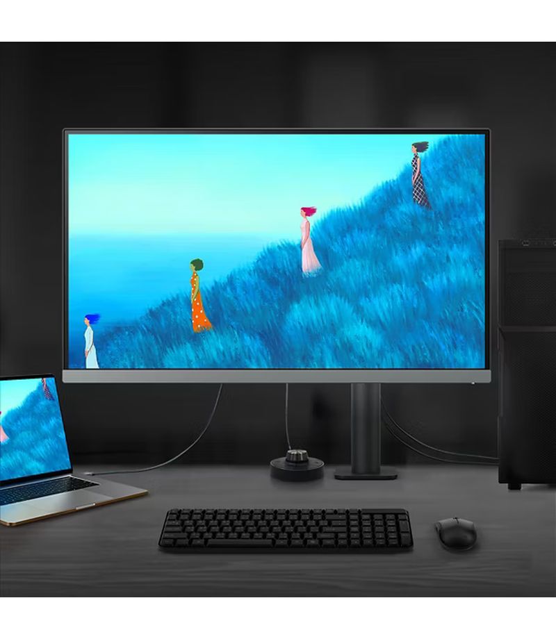 Moniteur 4K BenQ PD2706UA avec bras articulé