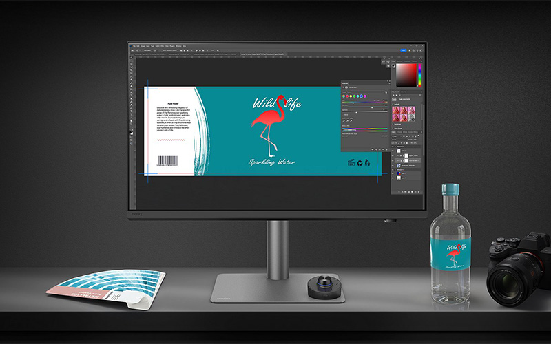 Fidélité colorimétrique du moniteur BenQ PD2732U