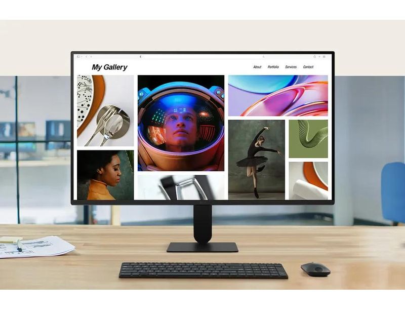 Interface webOS de l'écran LG 32U701SB-B