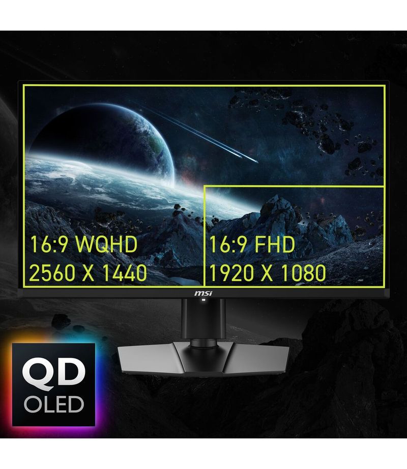 Dalle QD-OLED du MSI MAG 271QP QD-OLED X28