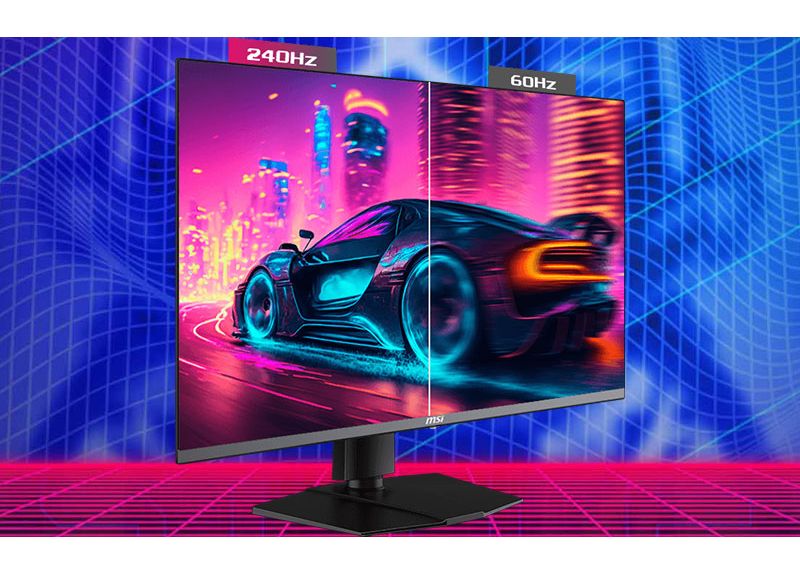 Fluidité de l'écran MSI MPG 322UR QD-OLED X24