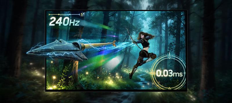 Dalle QD-OLED 4K Samsung Odyssey OLED G8