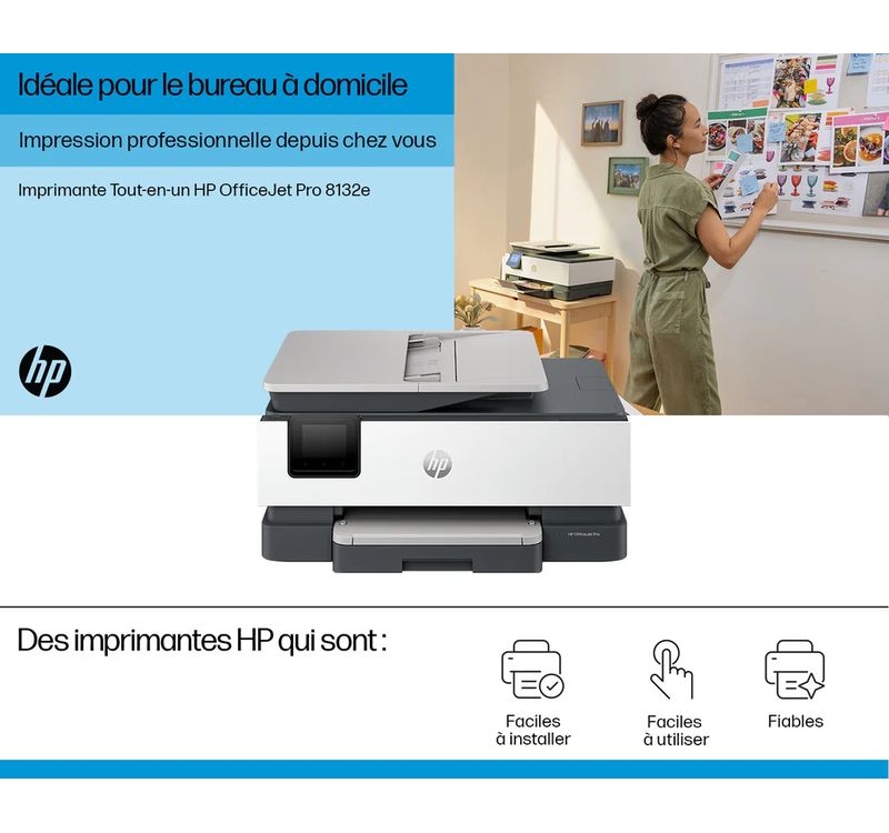 Imprimante multifonction HP OfficeJet Pro 8132e
