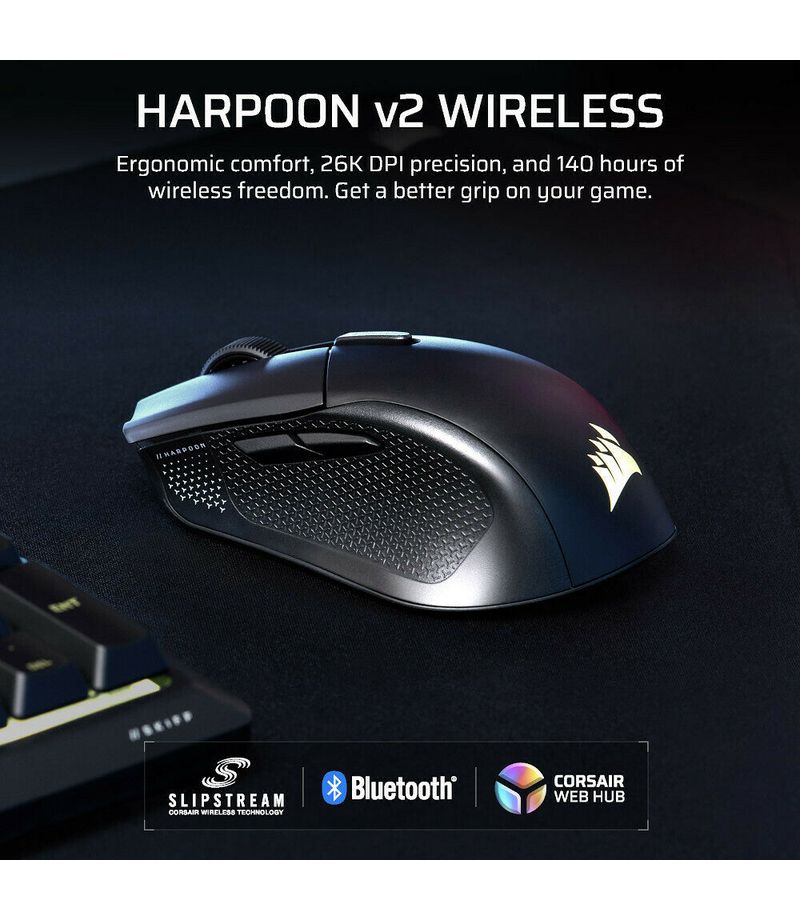 Souris gaming Corsair Harpoon V2 Wireless