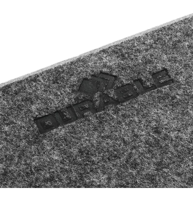 Tapis de bureau DURABLE EFFECT anthracite avec support téléphone