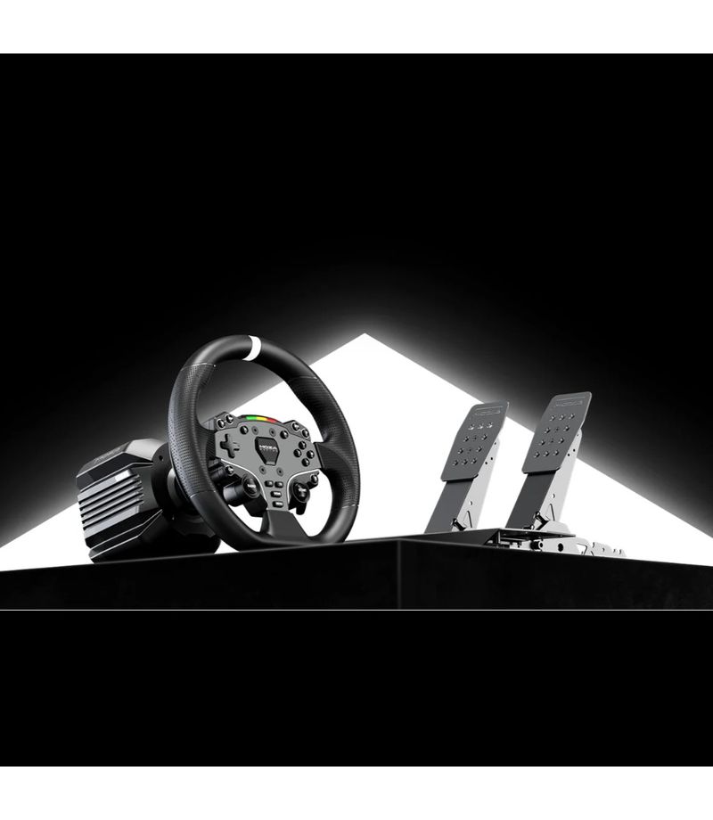Pack simracing Moza R5 Pro Racing Simulator avec volant ES Lite et pédalier SR-P Lite2