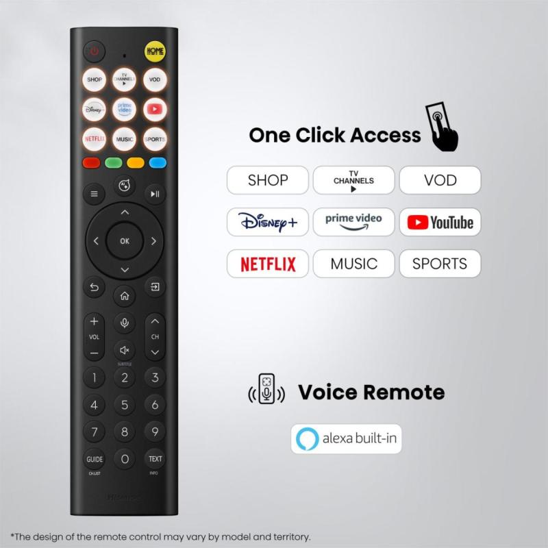 Design Unibody Slim et système audio du Hisense 85U7SE