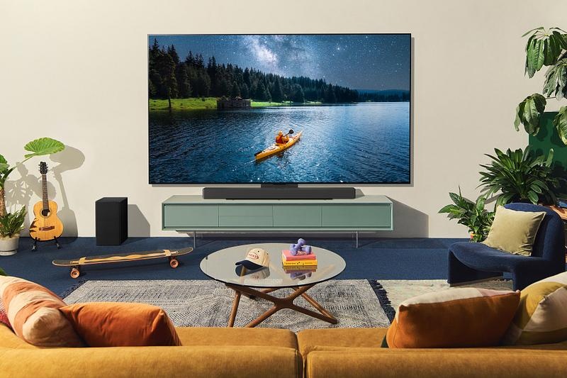 Samsung OLED TQ55S95C + JBL Bar 300