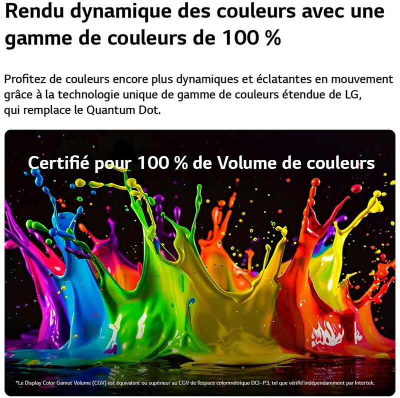 Téléviseur Mini LED LG 86QNED85B6B de 86 pouces