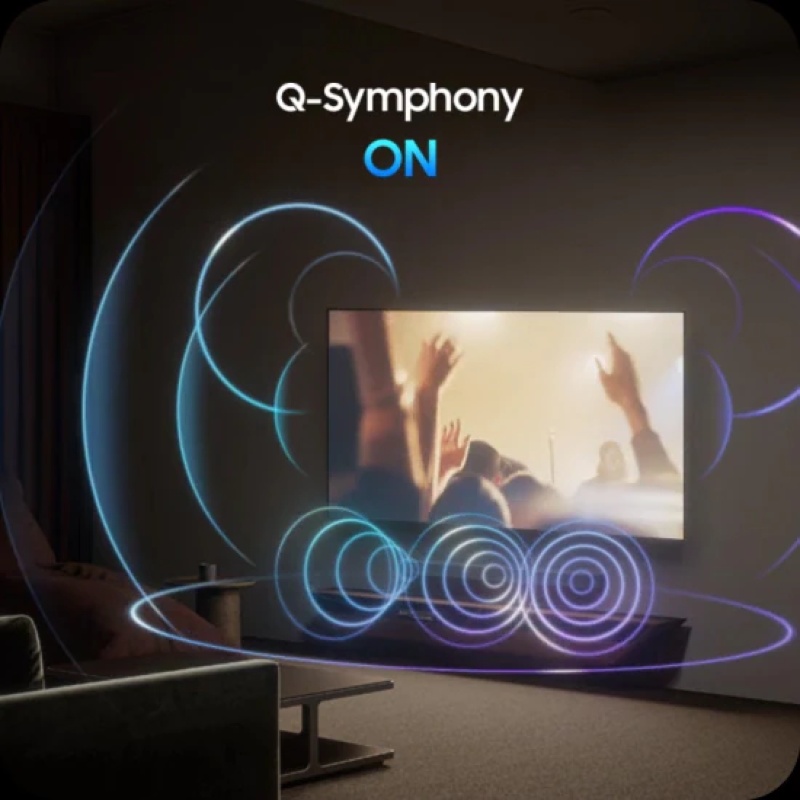 Son Q-Symphony et OTS Lite Samsung